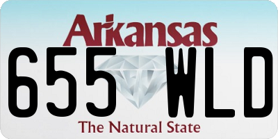AR license plate 655WLD