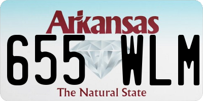 AR license plate 655WLM