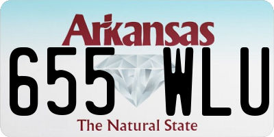 AR license plate 655WLU