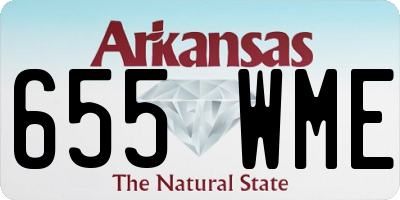 AR license plate 655WME