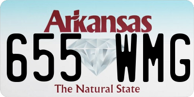 AR license plate 655WMG