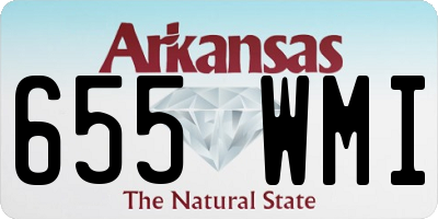 AR license plate 655WMI
