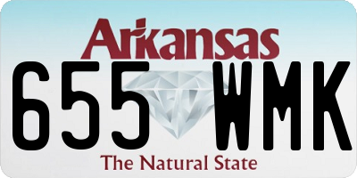 AR license plate 655WMK