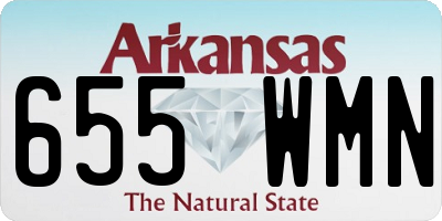 AR license plate 655WMN