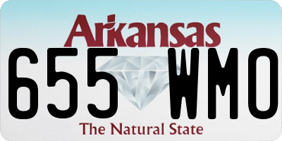 AR license plate 655WMO