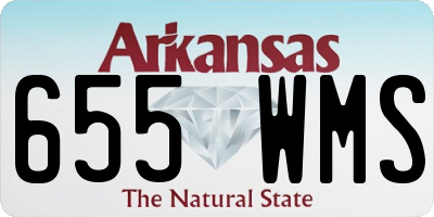 AR license plate 655WMS