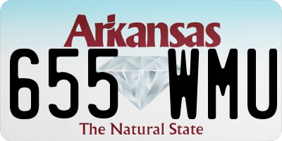 AR license plate 655WMU
