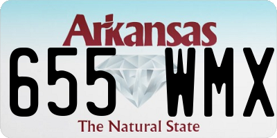 AR license plate 655WMX