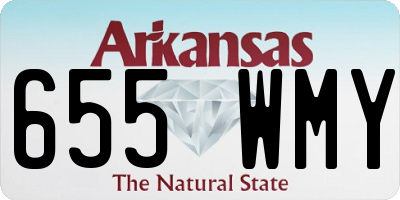 AR license plate 655WMY
