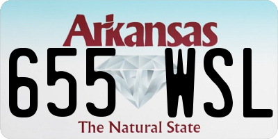 AR license plate 655WSL