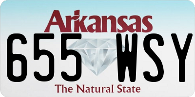 AR license plate 655WSY