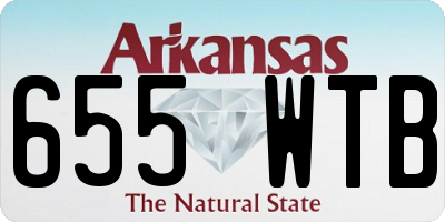 AR license plate 655WTB