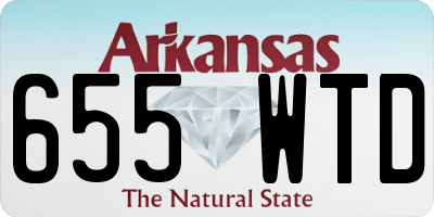 AR license plate 655WTD