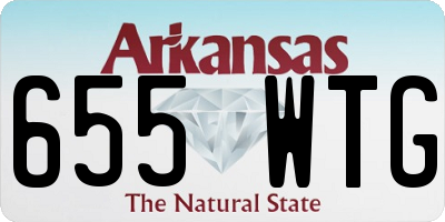 AR license plate 655WTG