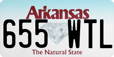 AR license plate 655WTL