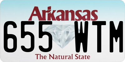 AR license plate 655WTM