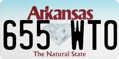 AR license plate 655WTO