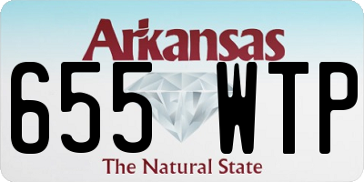AR license plate 655WTP