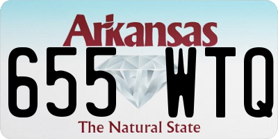 AR license plate 655WTQ