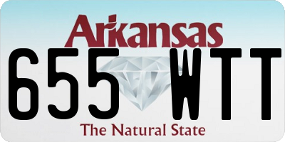 AR license plate 655WTT