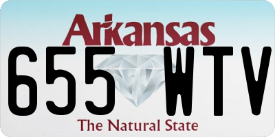 AR license plate 655WTV