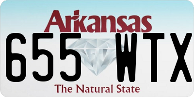 AR license plate 655WTX