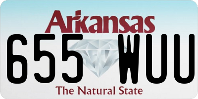 AR license plate 655WUU
