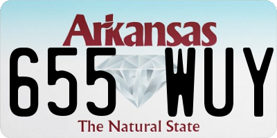 AR license plate 655WUY