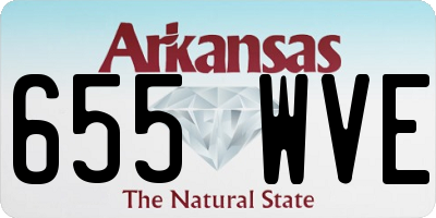 AR license plate 655WVE