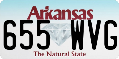 AR license plate 655WVG