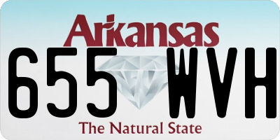 AR license plate 655WVH