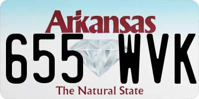 AR license plate 655WVK