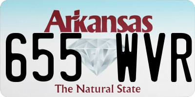 AR license plate 655WVR