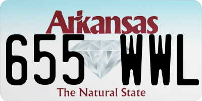 AR license plate 655WWL