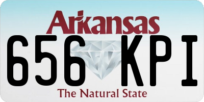 AR license plate 656KPI