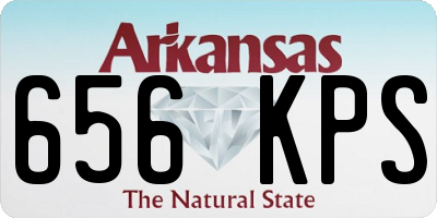 AR license plate 656KPS