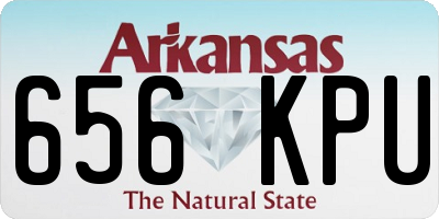 AR license plate 656KPU