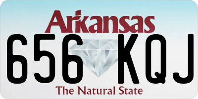 AR license plate 656KQJ