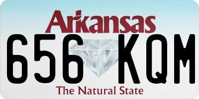AR license plate 656KQM