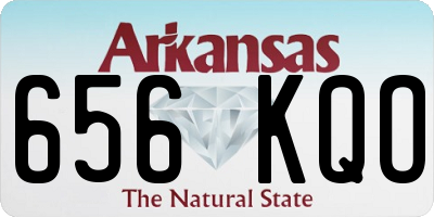 AR license plate 656KQO