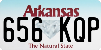 AR license plate 656KQP
