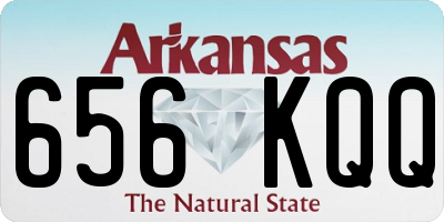 AR license plate 656KQQ