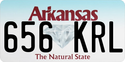 AR license plate 656KRL