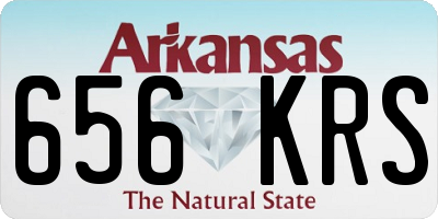 AR license plate 656KRS