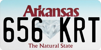 AR license plate 656KRT