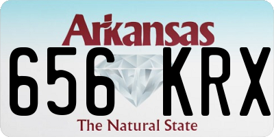AR license plate 656KRX