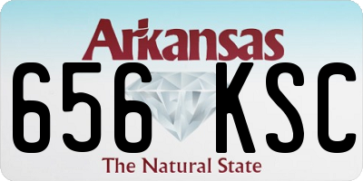 AR license plate 656KSC
