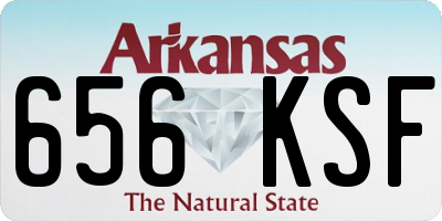 AR license plate 656KSF