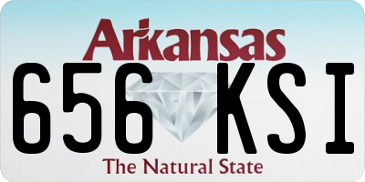 AR license plate 656KSI