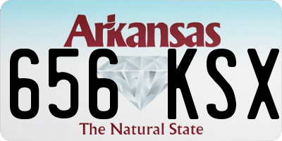 AR license plate 656KSX
